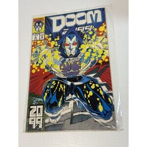 Doom 2099 #2 1993 Newsstand John Francis Pat Broderick (Marvel Comics 1993)